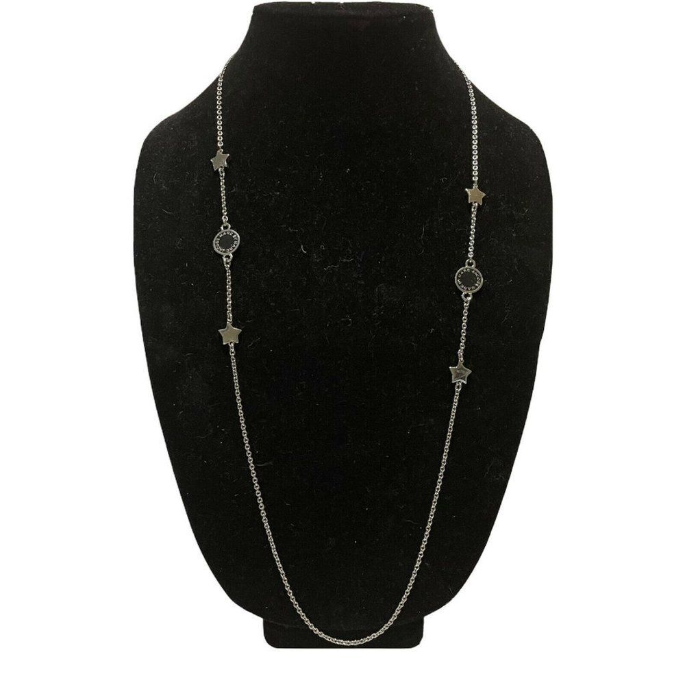 Marc By Marc jacob 30” silver tone star logo Disk